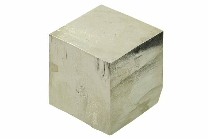 Natural Pyrite Cube - Victoria Mine, Spain #152265